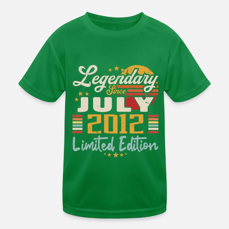 Juli 2012 Jubiläum - Limited Edition | 2012 Kinder Funktions-T-Shirt