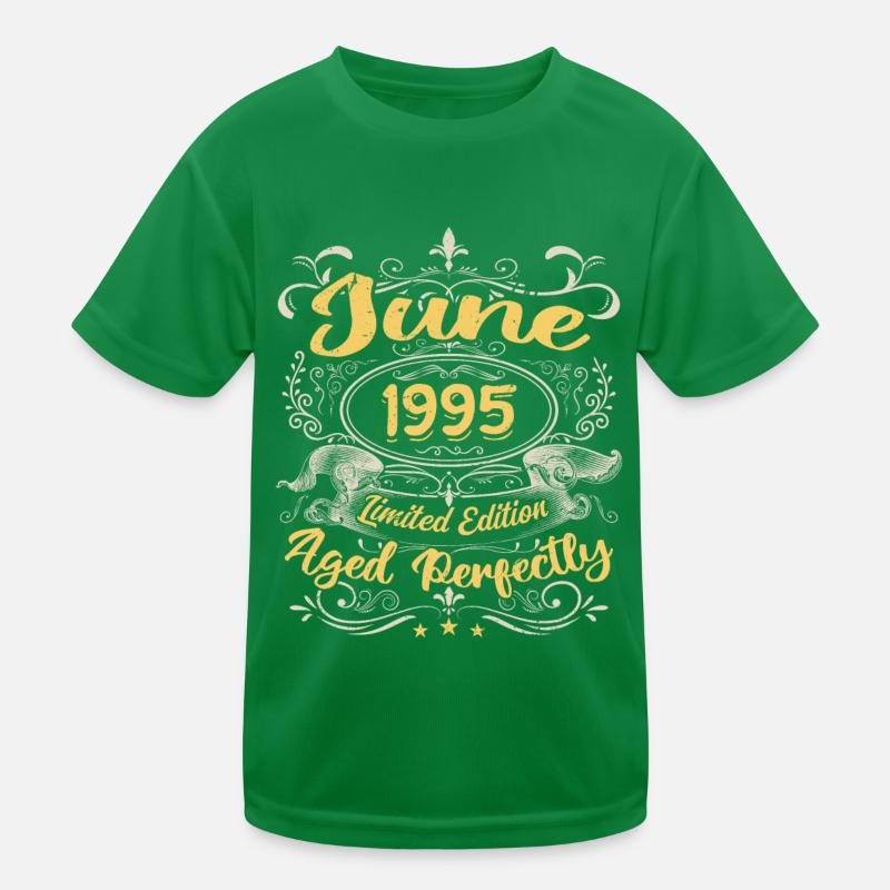 Juni 1995| Vintage Geschenk 1995 Kinder Funktions-T-Shirt