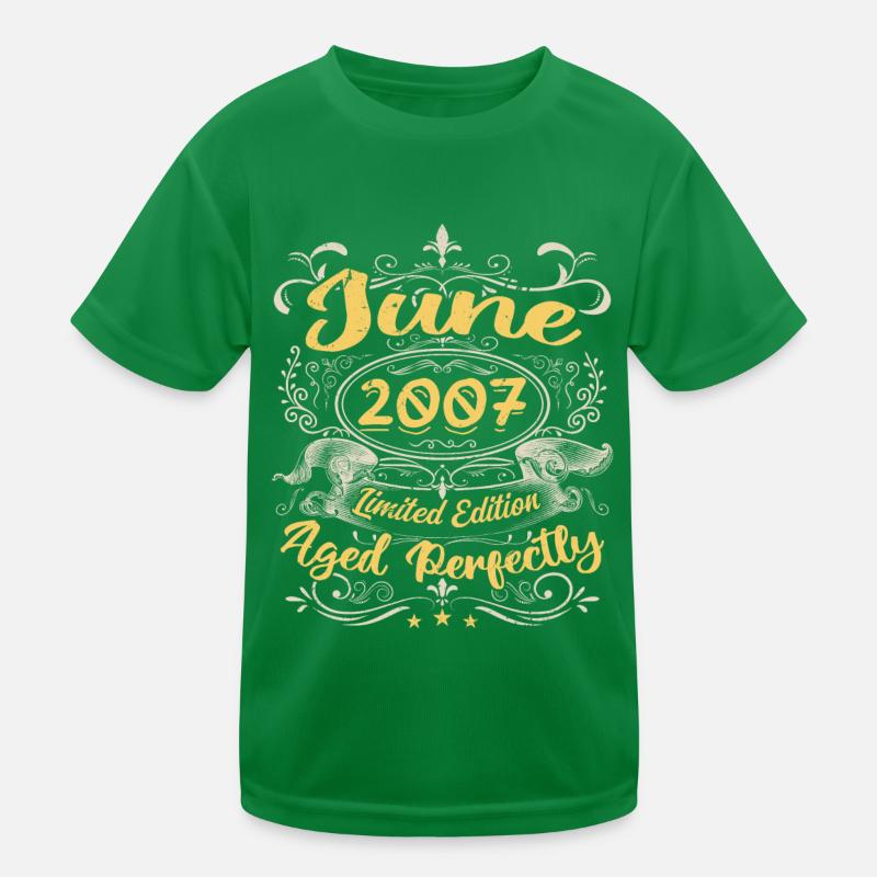 Juin 2007 | Vintage Cadeau 2007 T-shirt sport Enfant