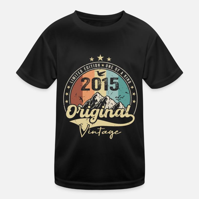 Original Vintage 2015 Limited Edition 2015 Kids Functional T-Shirt