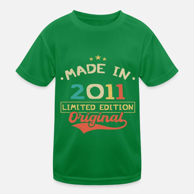 Made in 2011 | Limited Edition 2011 | Original T-shirt sport Enfant