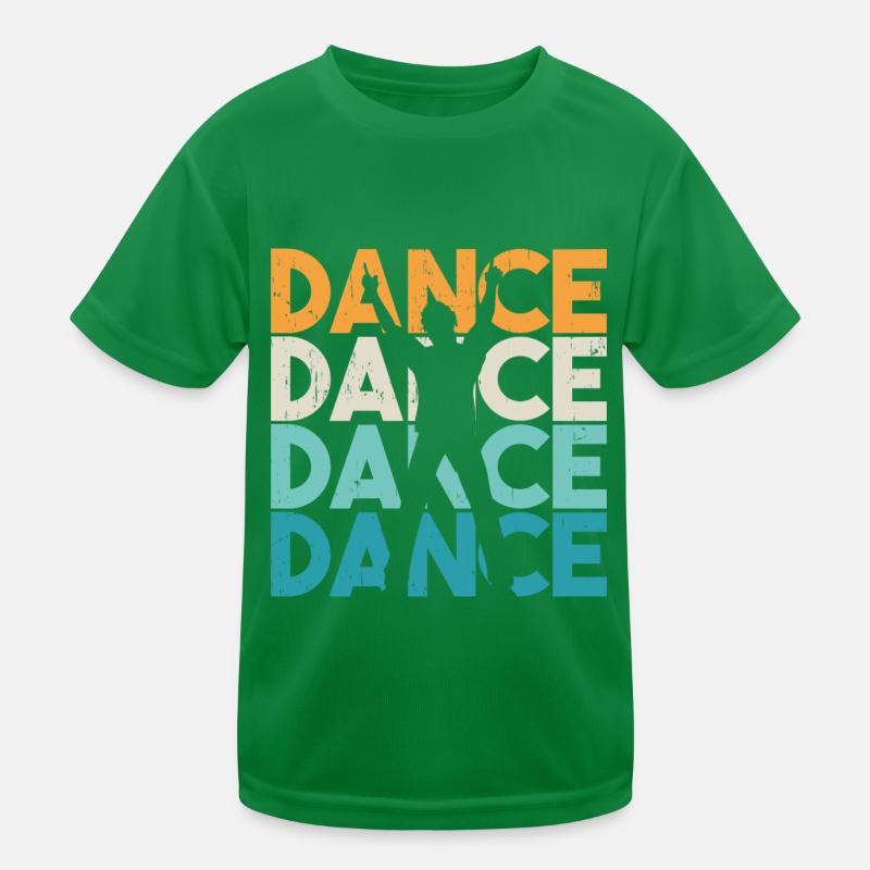 Dance Dancer Gift Kids Functional T-Shirt