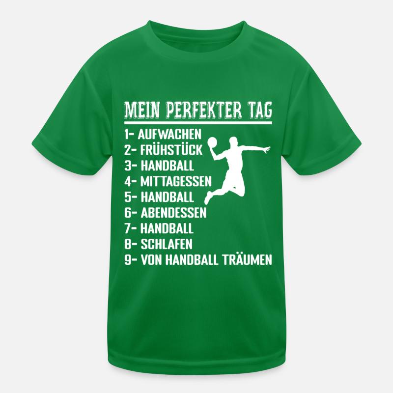 Handball Mein perfekter Tag Handball T-shirt sport Enfant
