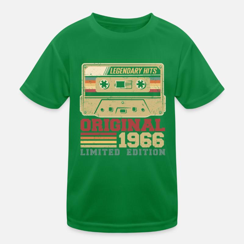 Original 1966 Vintage Geburtstagsgeschenk 1966 Kinder Funktions-T-Shirt