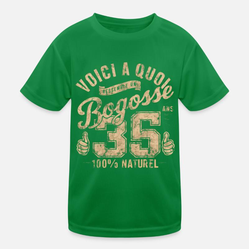 Bogosse de 35 Ans T-shirt sport Enfant