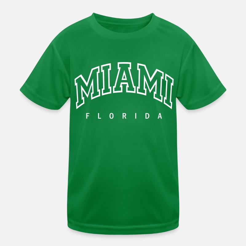 Miami Kinder Funktions-T-Shirt