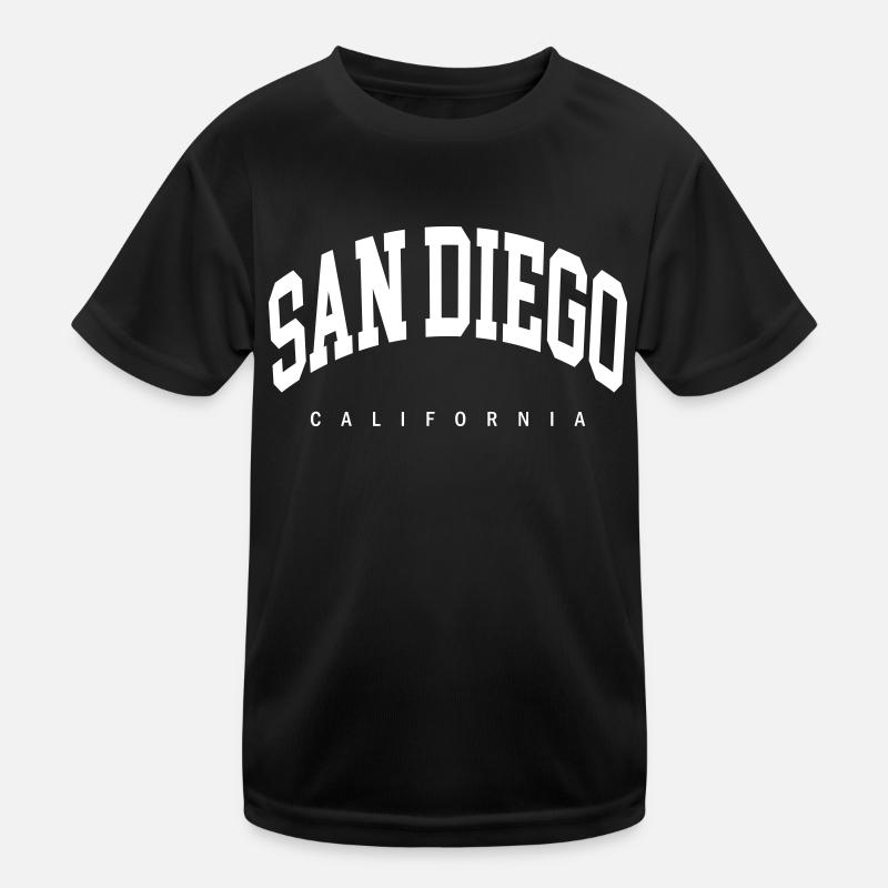 San Diego Kinder Funktions-T-Shirt