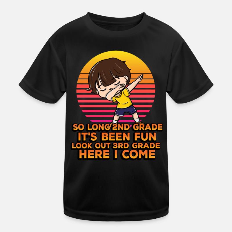 Si longtemps 2e année ça a été amusant Look Out 3e T-shirt sport Enfant