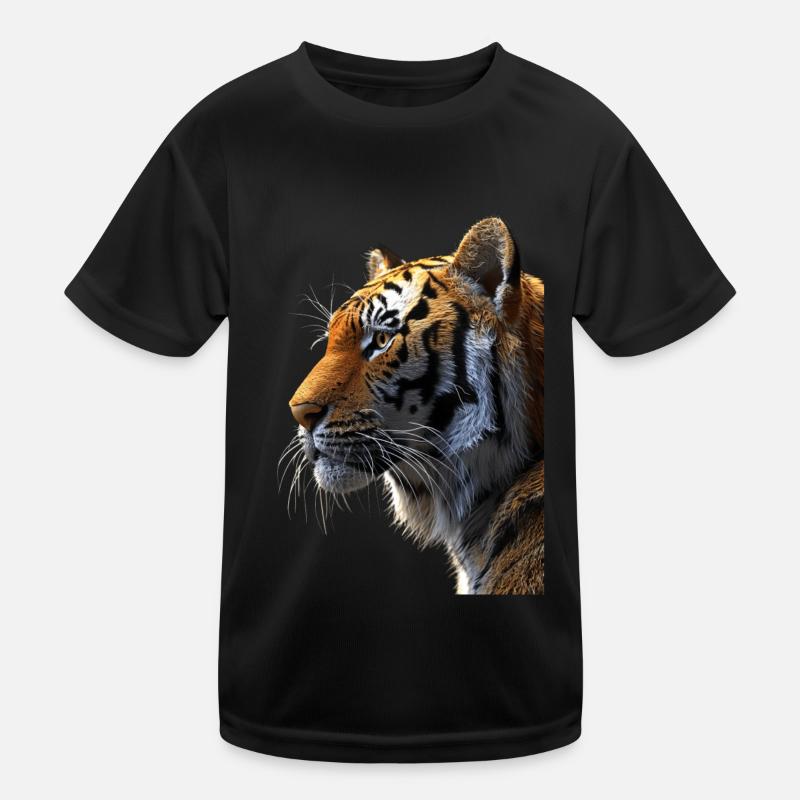 Bengalischer Tiger Kinder Funktions-T-Shirt