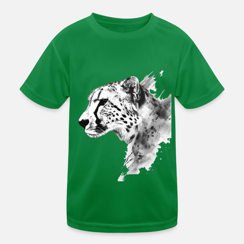 Cheetah Kids Functional T-Shirt