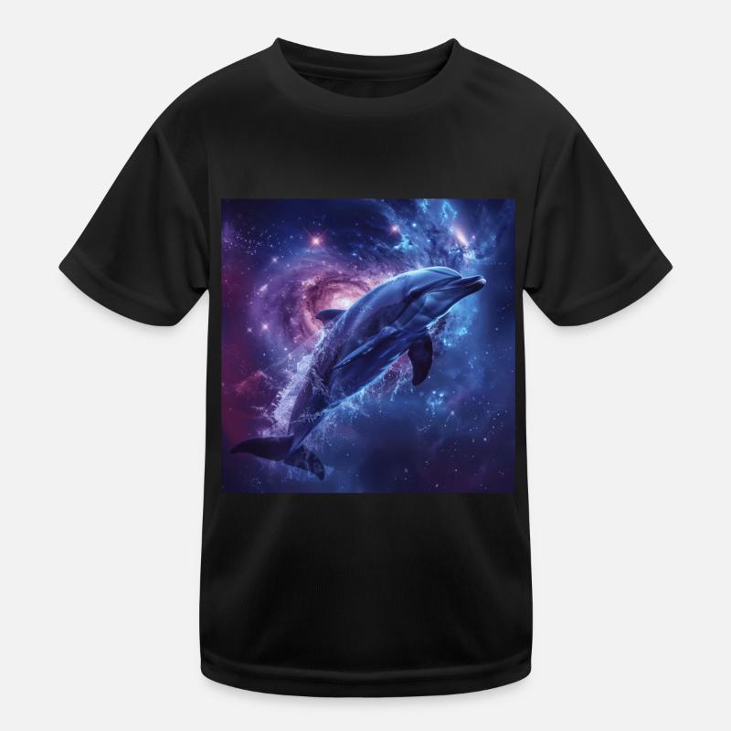 Delphin Kinder Funktions-T-Shirt