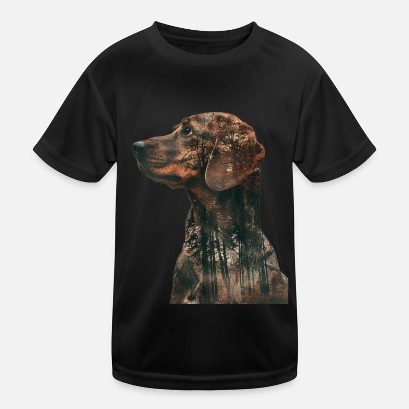 Beagle Funktions-T-shirt barn