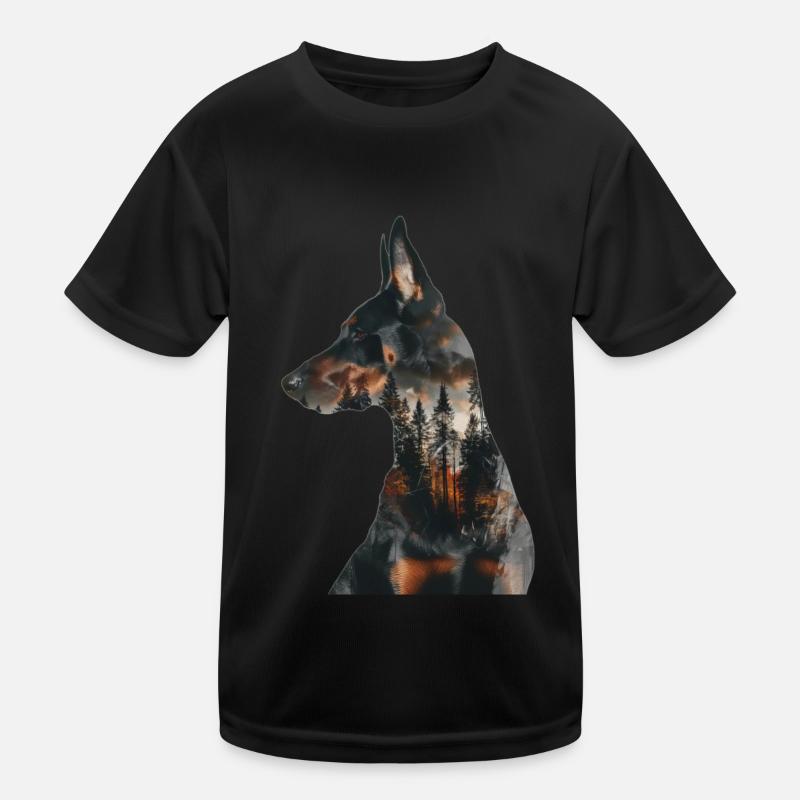 Doberman T-shirt sport Enfant