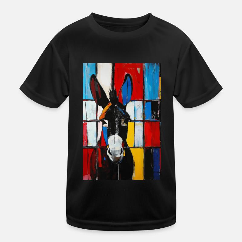 Âne T-shirt sport Enfant