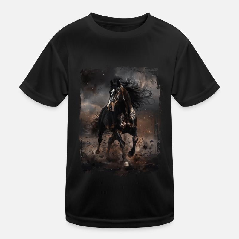 Morgan Kinder Funktions-T-Shirt