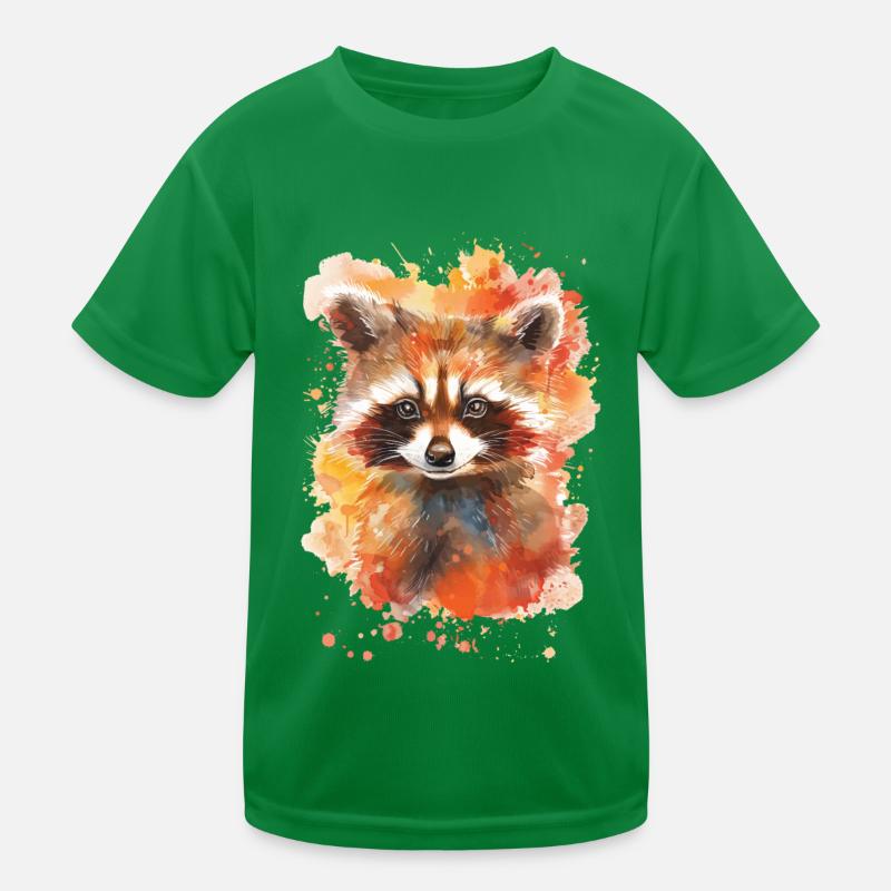 Raton laveur T-shirt sport Enfant