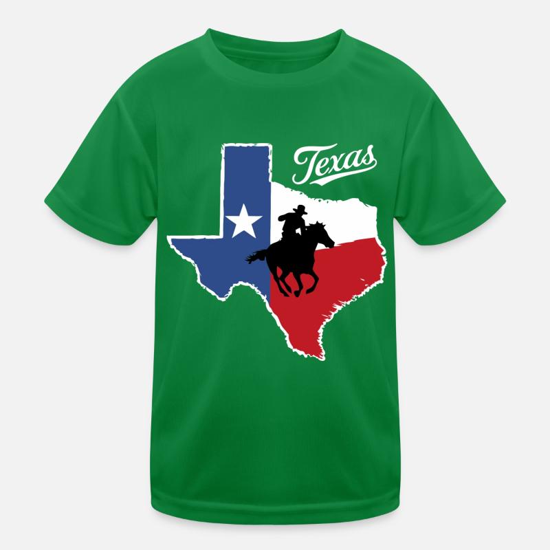 Texas State Texaner Texas Kinder Funktions-T-Shirt