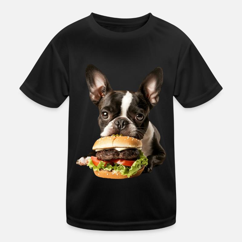 Boston Terrier T-shirt sport Enfant