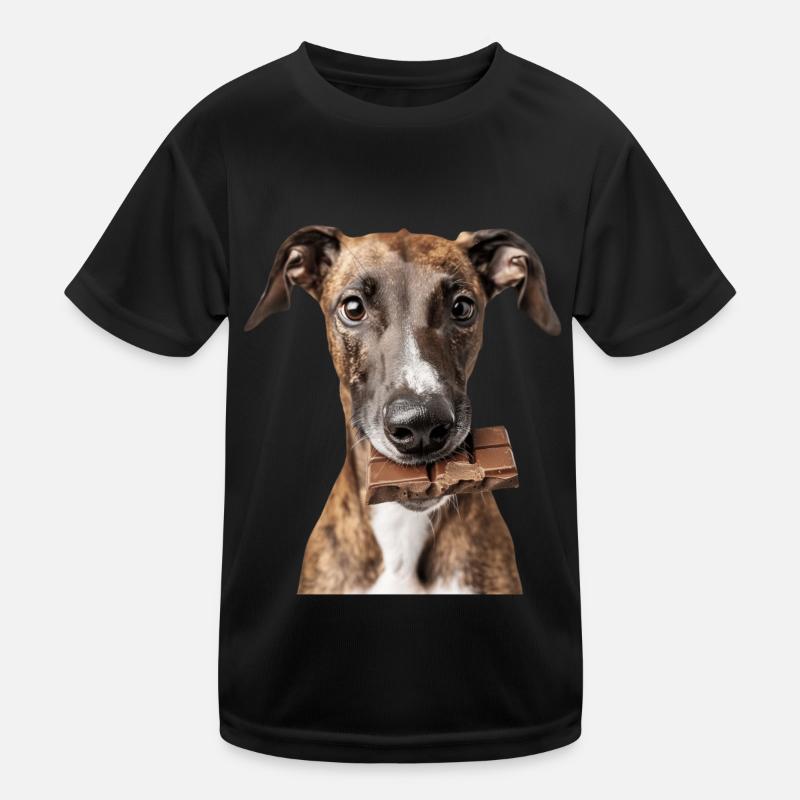 Windhund Kinder Funktions-T-Shirt