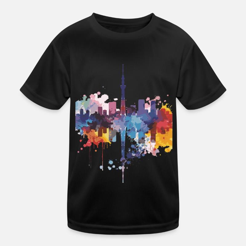 Kasukabe - Kids Functional T-Shirt - black