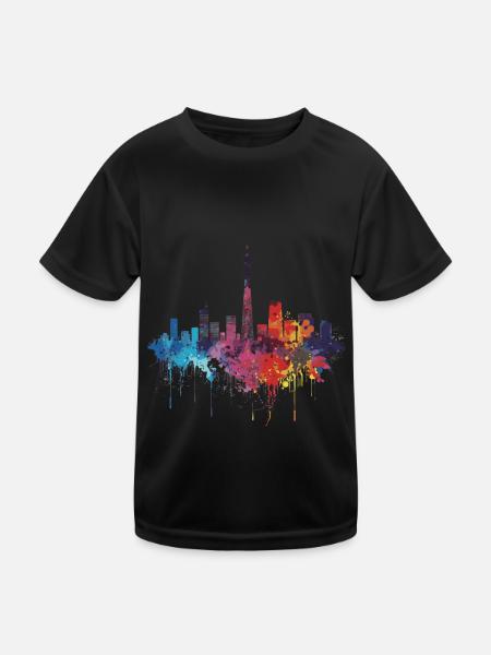 Today - Kids Functional T-Shirt - black - Front