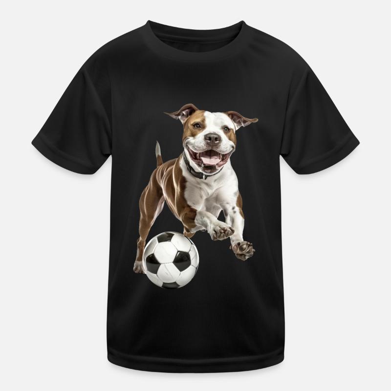 Pitbull terrier américain T-shirt sport Enfant