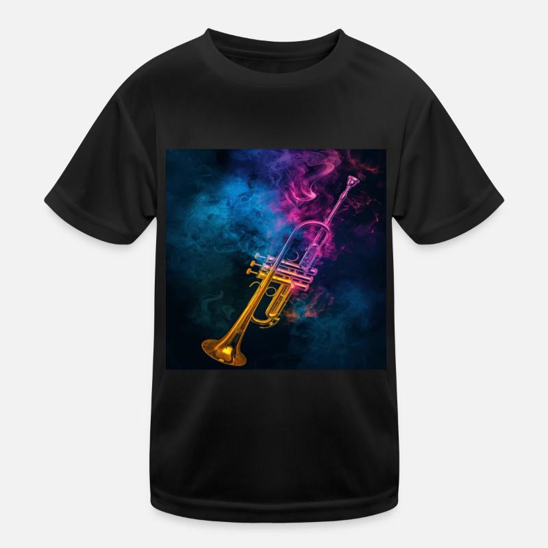 Trompete Kinder Funktions-T-Shirt