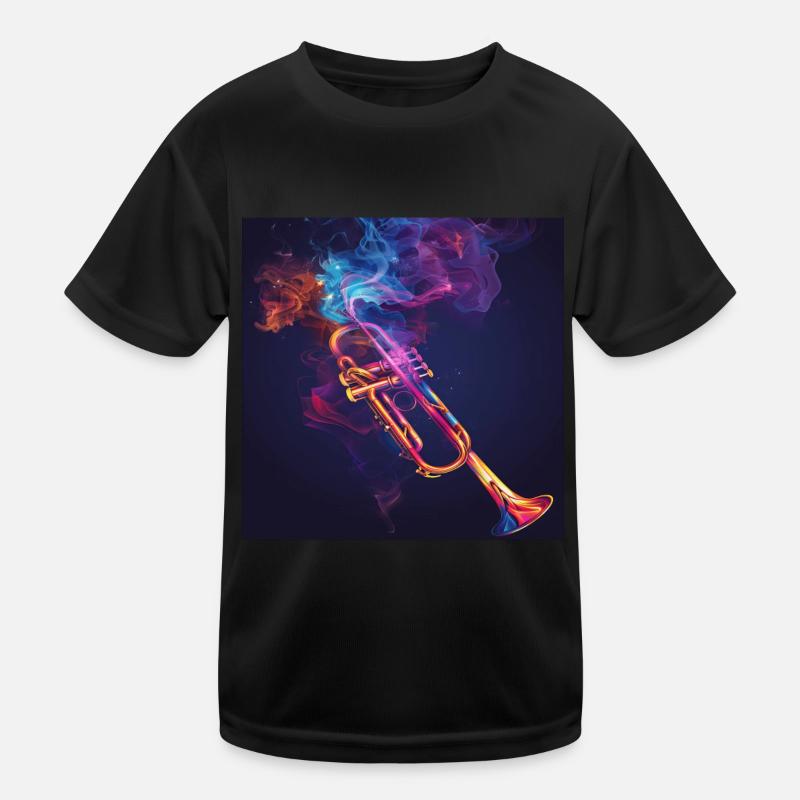 Trompete Kinder Funktions-T-Shirt