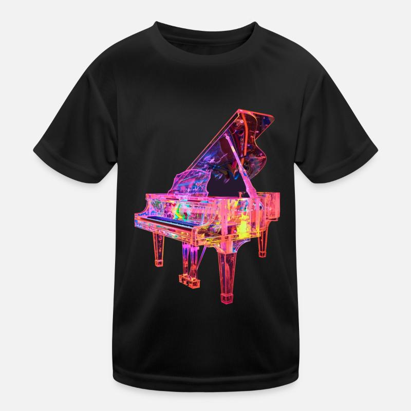 Piano Kids Functional T-Shirt