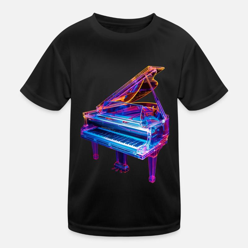 Piano Kids Functional T-Shirt