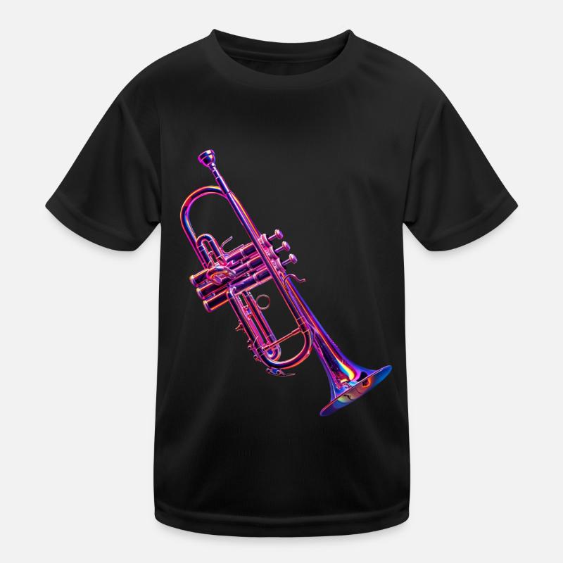 Trompete Kinder Funktions-T-Shirt