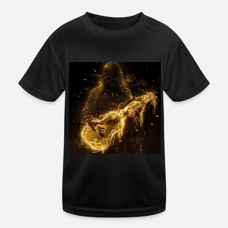 Ukulele Kinder Funktions-T-Shirt