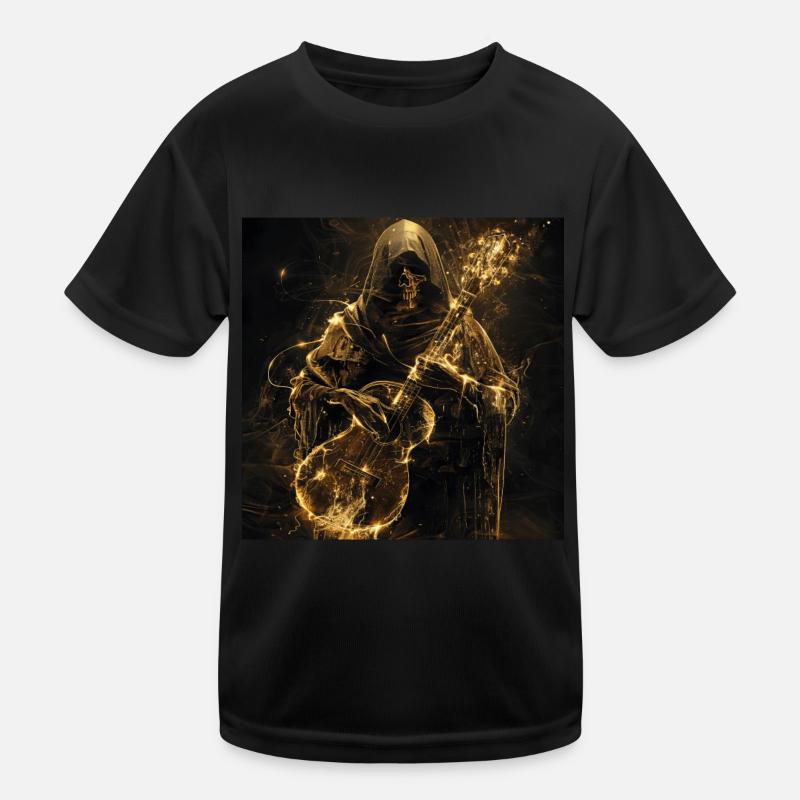 Ukulele Kinder Funktions-T-Shirt