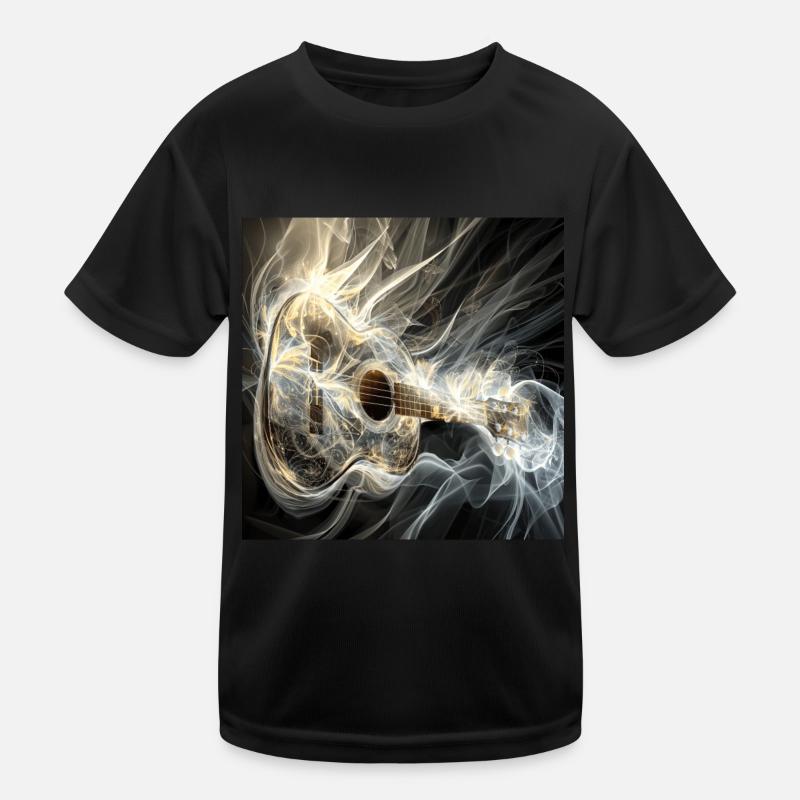 Ukulele Kinder Funktions-T-Shirt