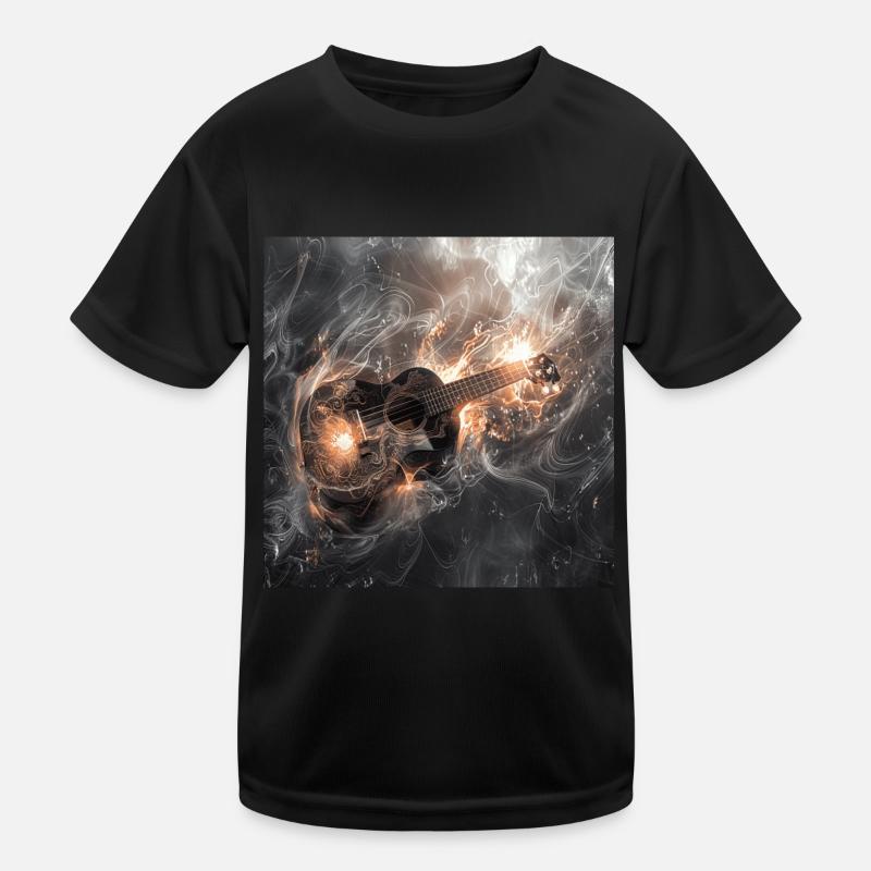 Ukulele Kinder Funktions-T-Shirt