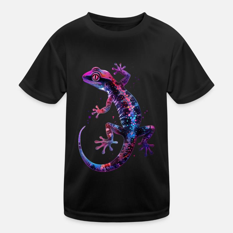 Gecko Kinder Funktions-T-Shirt