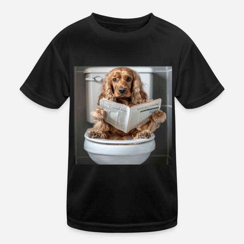 Cocker Spaniel Kinder Funktions-T-Shirt