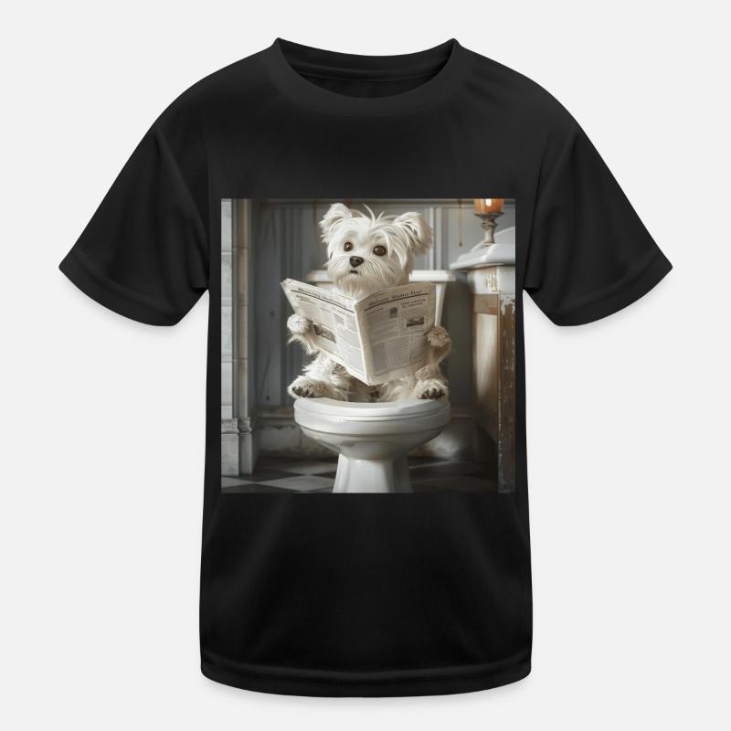 Maltesisch Kinder Funktions-T-Shirt