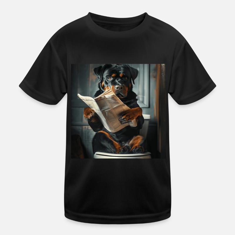 Rottweiler Kinder Funktions-T-Shirt