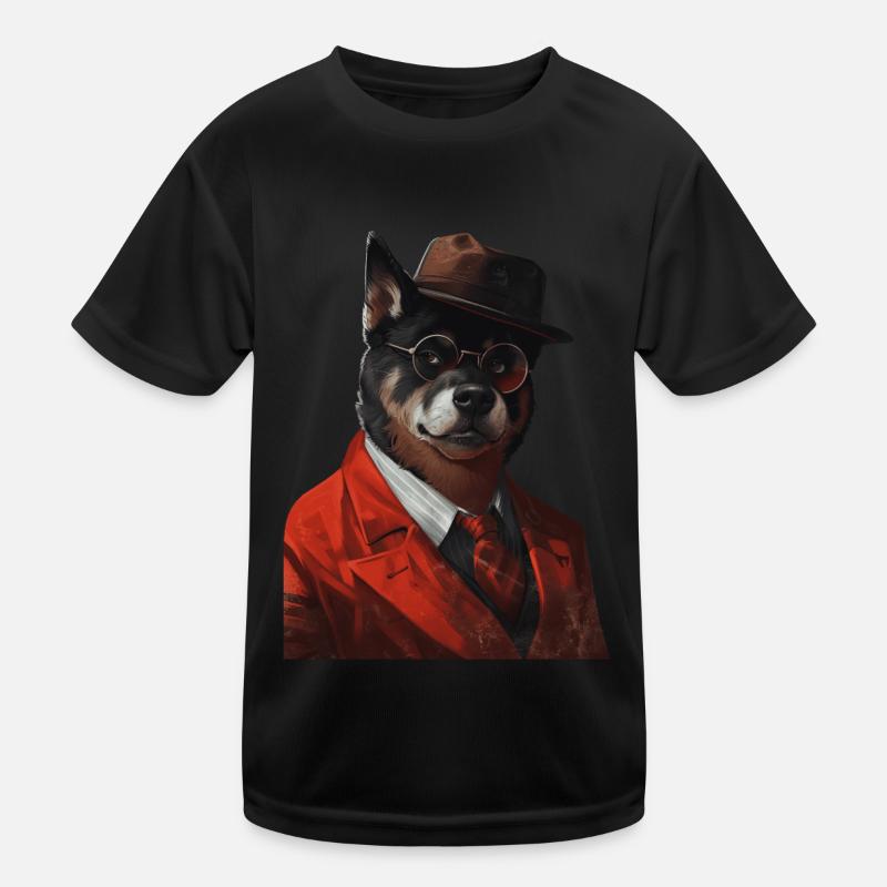 Akita Kinder Funktions-T-Shirt