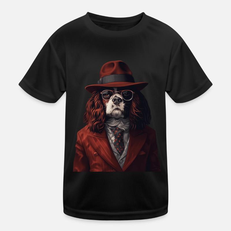Cavalier King Charles Kinder Funktions-T-Shirt
