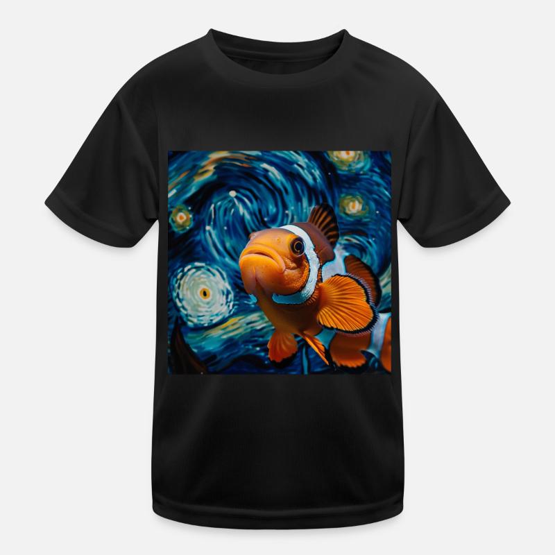 Clownfisch Kinder Funktions-T-Shirt
