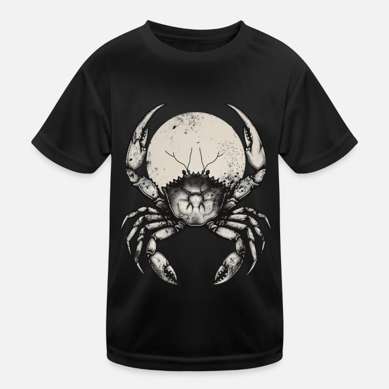 Krabbe Kinder Funktions-T-Shirt