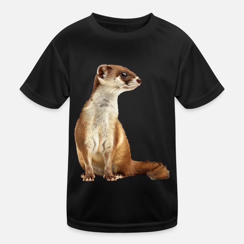 Wiesel Kinder Funktions-T-Shirt