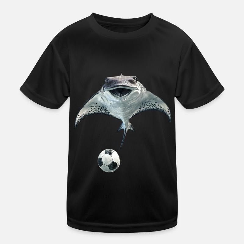 Stachelrochen Kinder Funktions-T-Shirt
