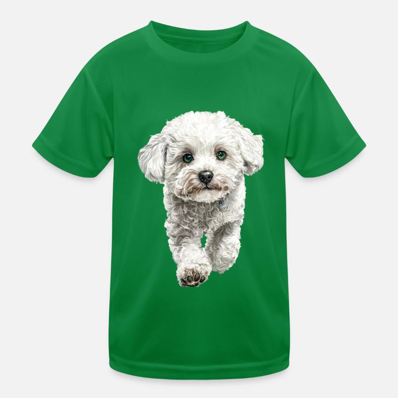 Bichon Frisé Kinder Funktions-T-Shirt