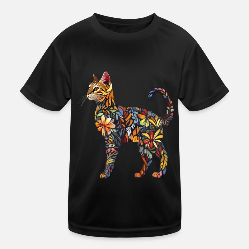 Bengalen Kinder Funktions-T-Shirt