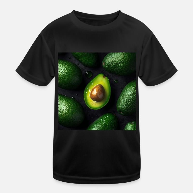 Avocado Kinder Funktions-T-Shirt