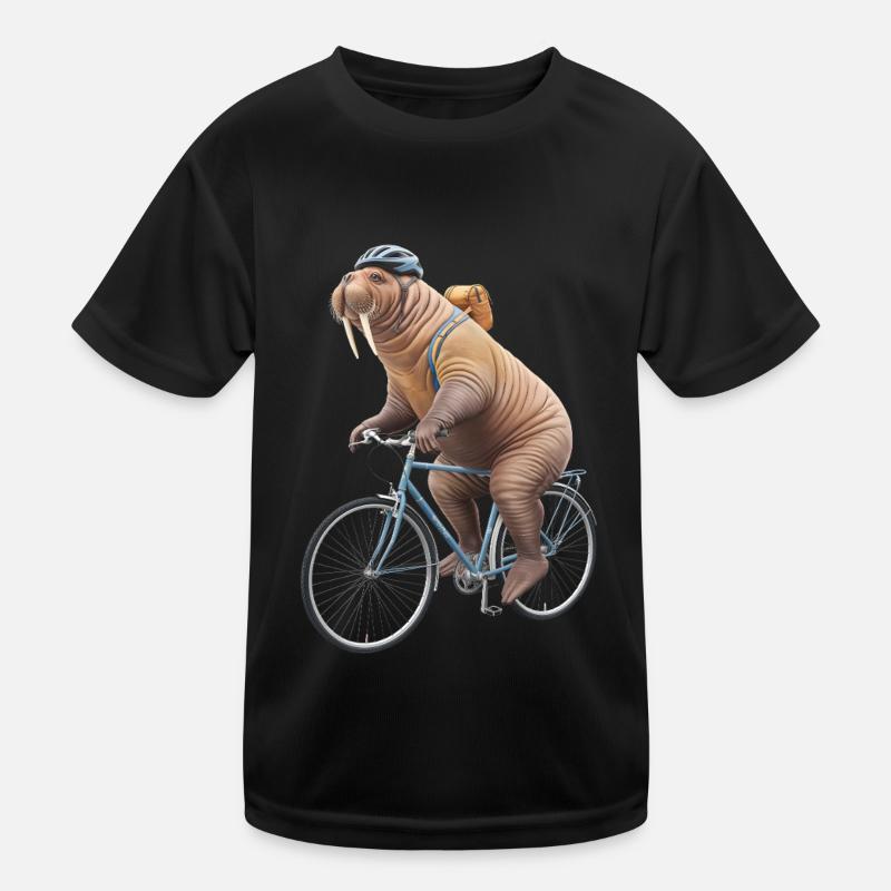 Walross Kinder Funktions-T-Shirt