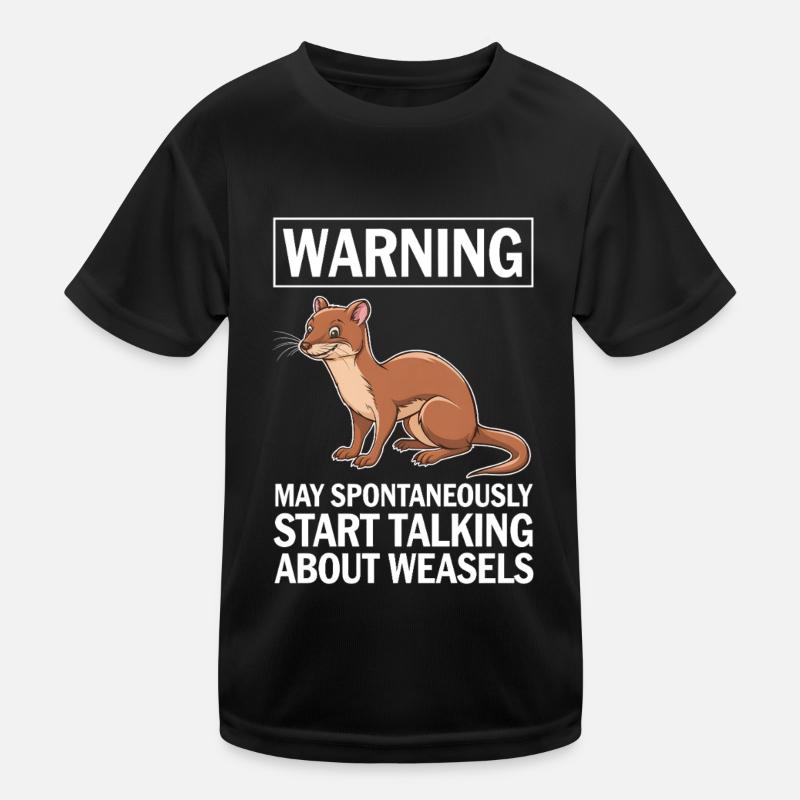 Wiesel Kinder Funktions-T-Shirt